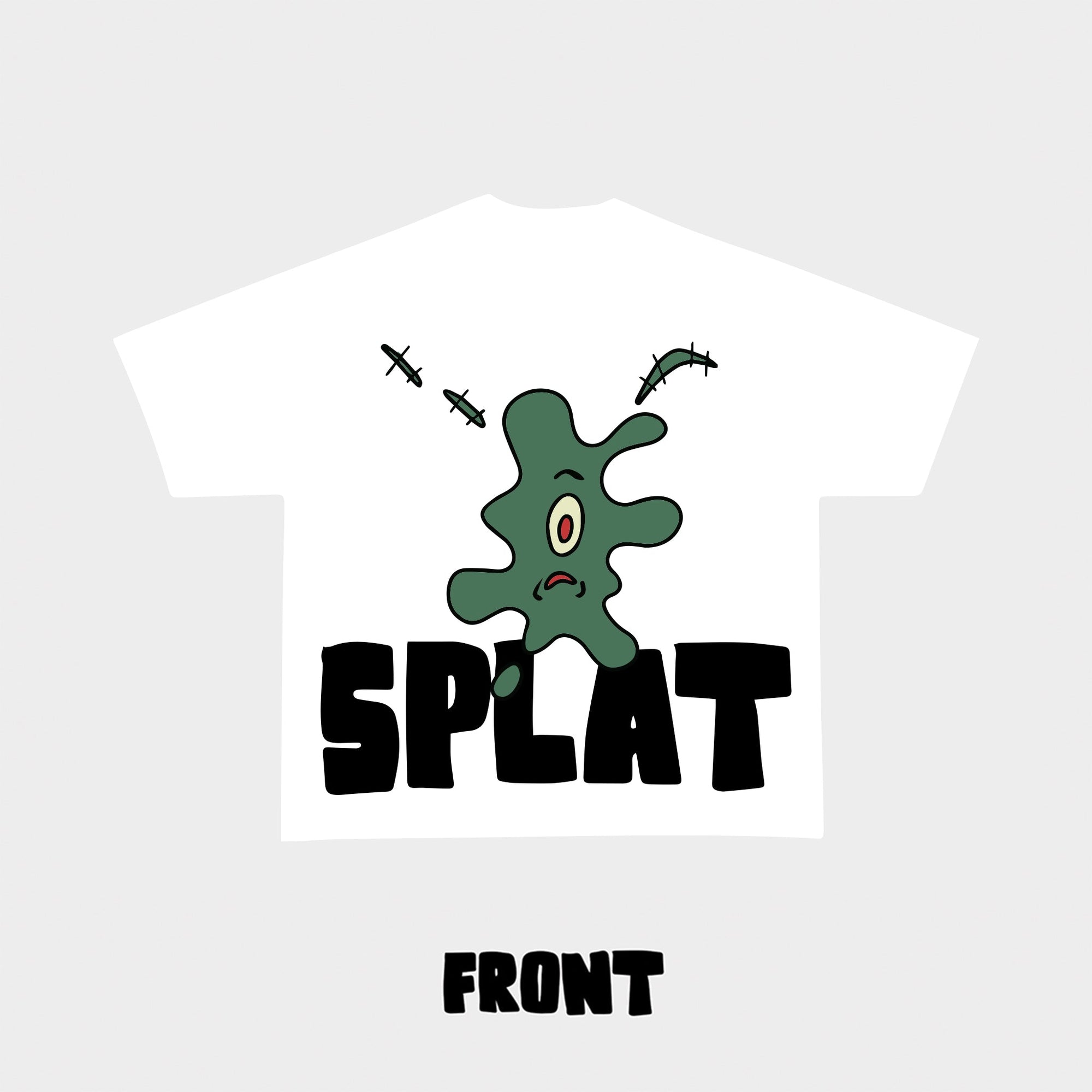 "Splat" Tee - RED LETTERS