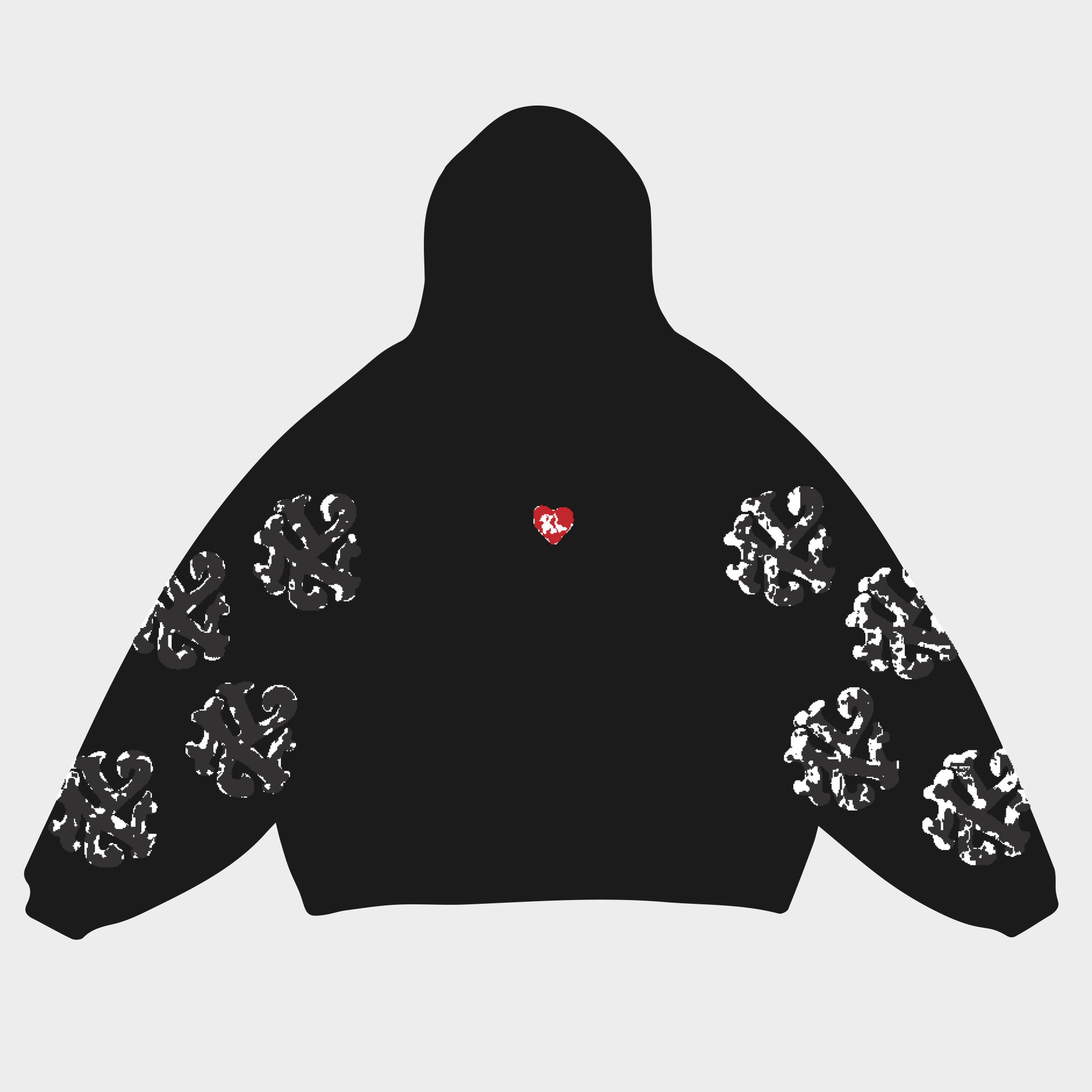 Splosh "Not NYC" Scattered Hoodie - RED LETTERS