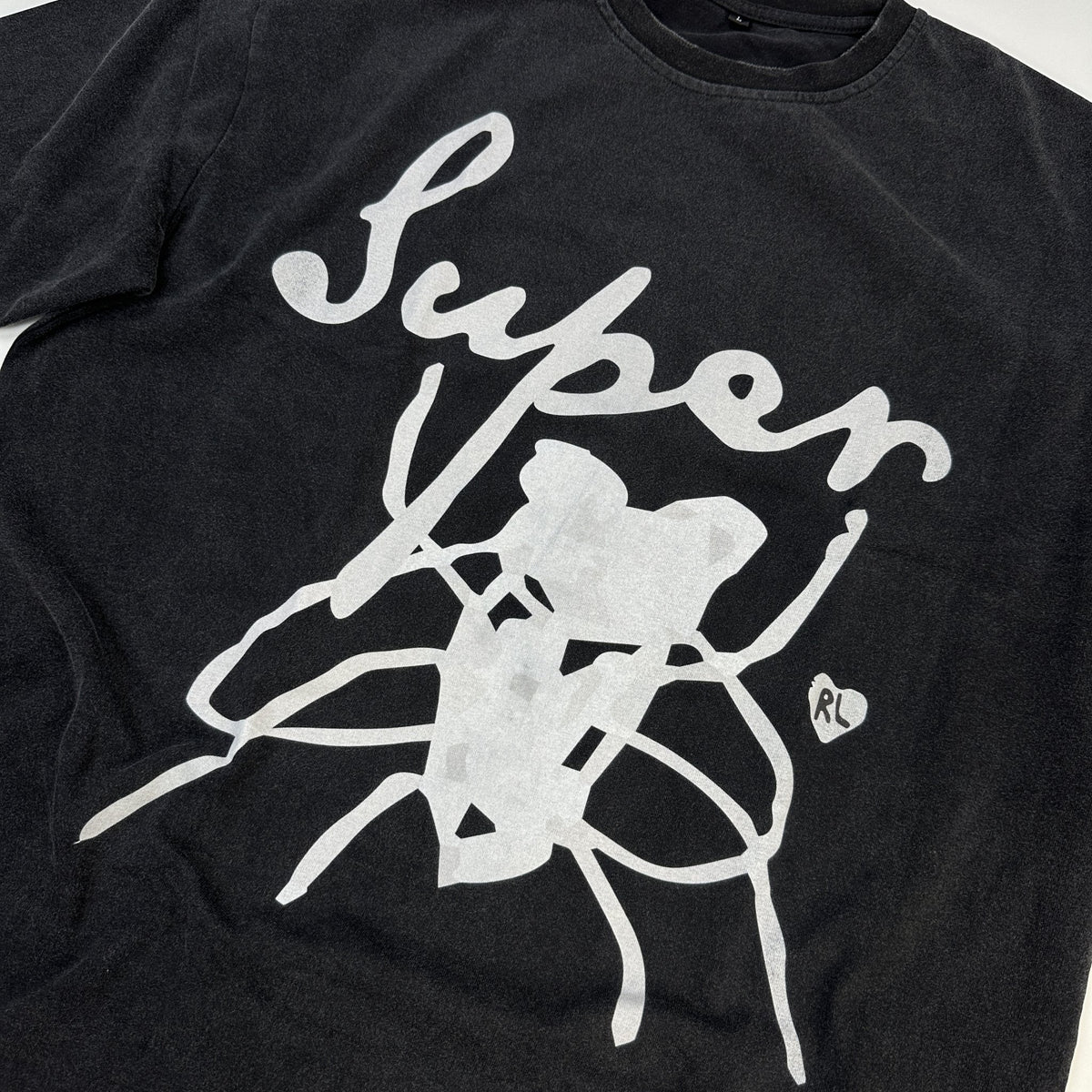 &quot;Super Fly&quot; Vintage Tee - RED LETTERS