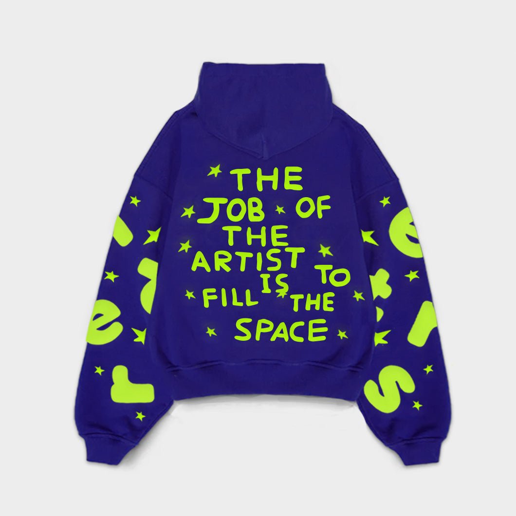 &quot;The Space&quot; Scattered Hoodie - RED LETTERS