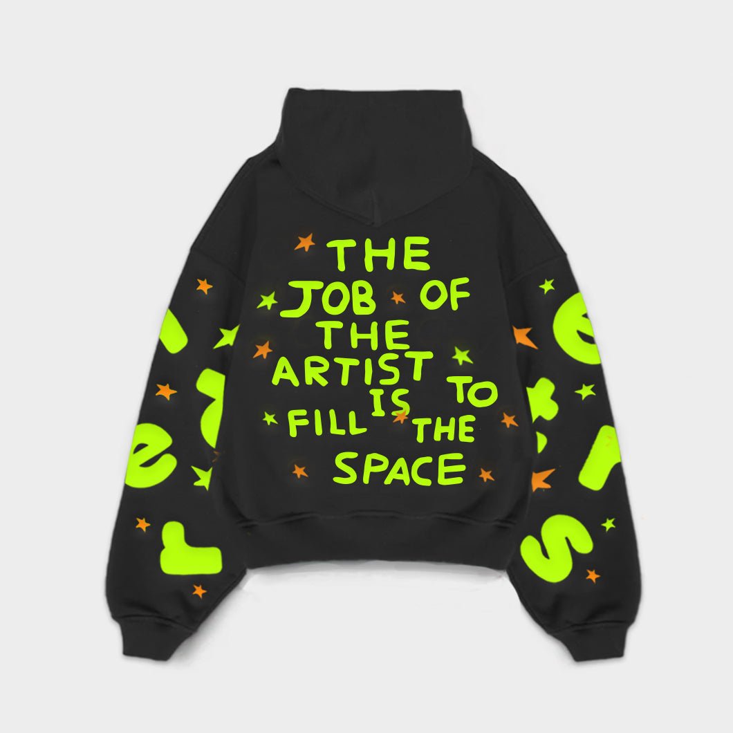 "The Space" Scattered Hoodie - RED LETTERS
