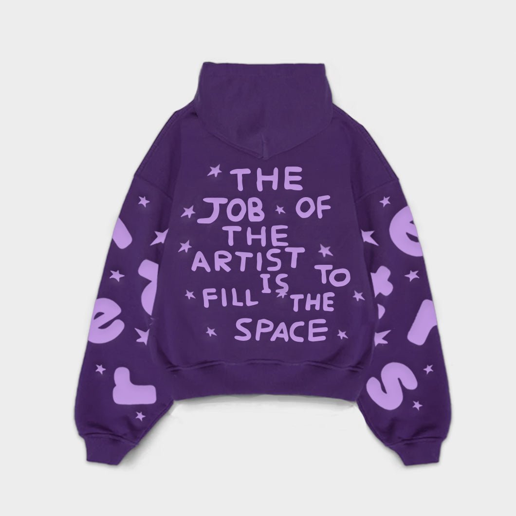 &quot;The Space&quot; Scattered Hoodie - RED LETTERS