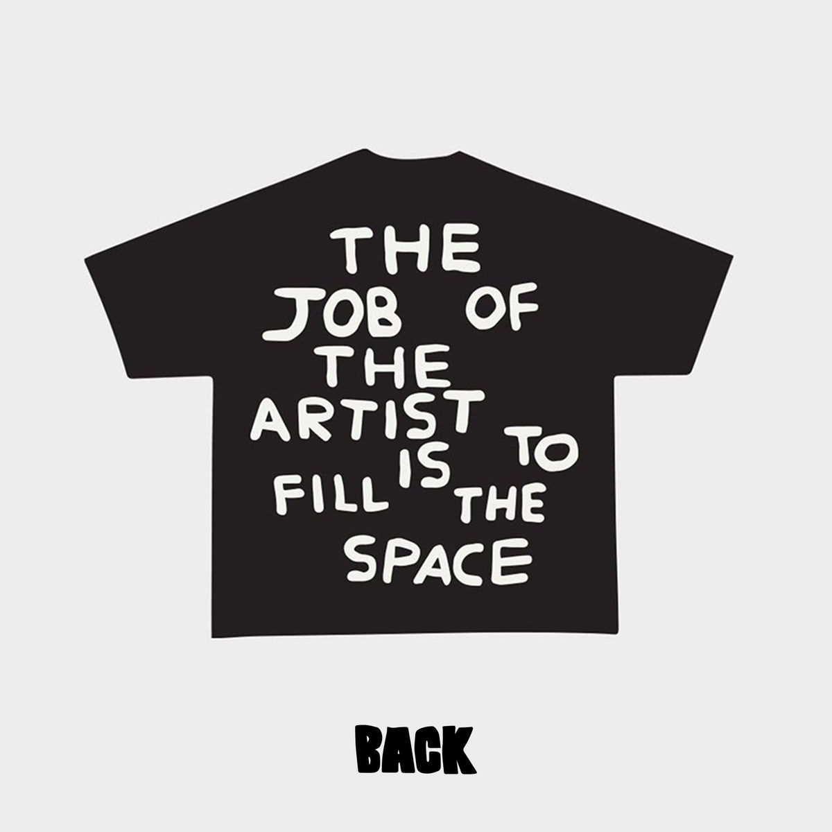The Space Tee - RED LETTERS
