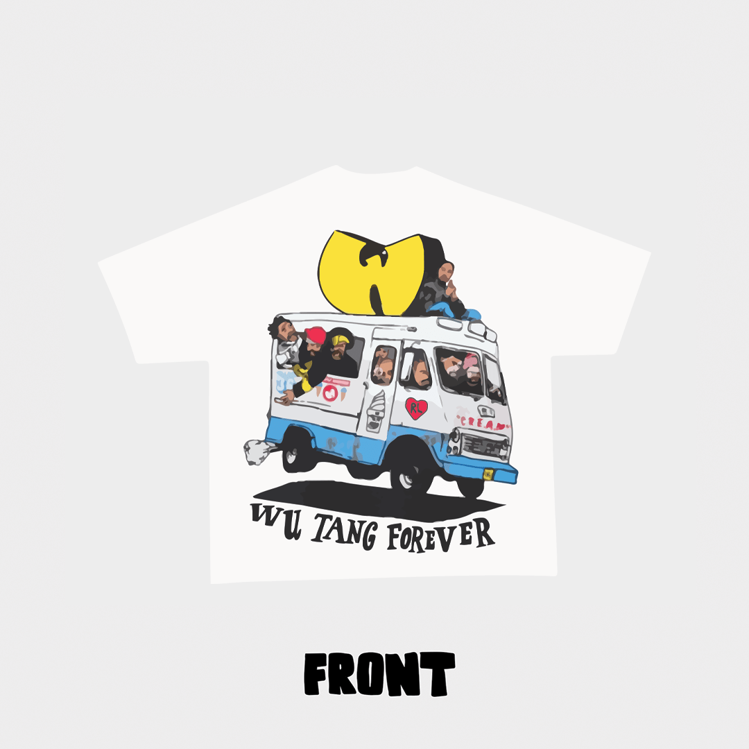 &quot;The Wu Bus&quot; Tee - RED LETTERS