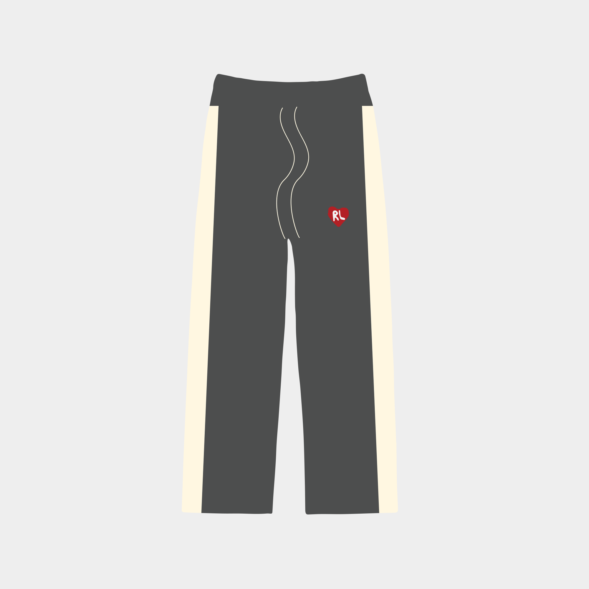 Two Panel Track Pant - RED LETTERS