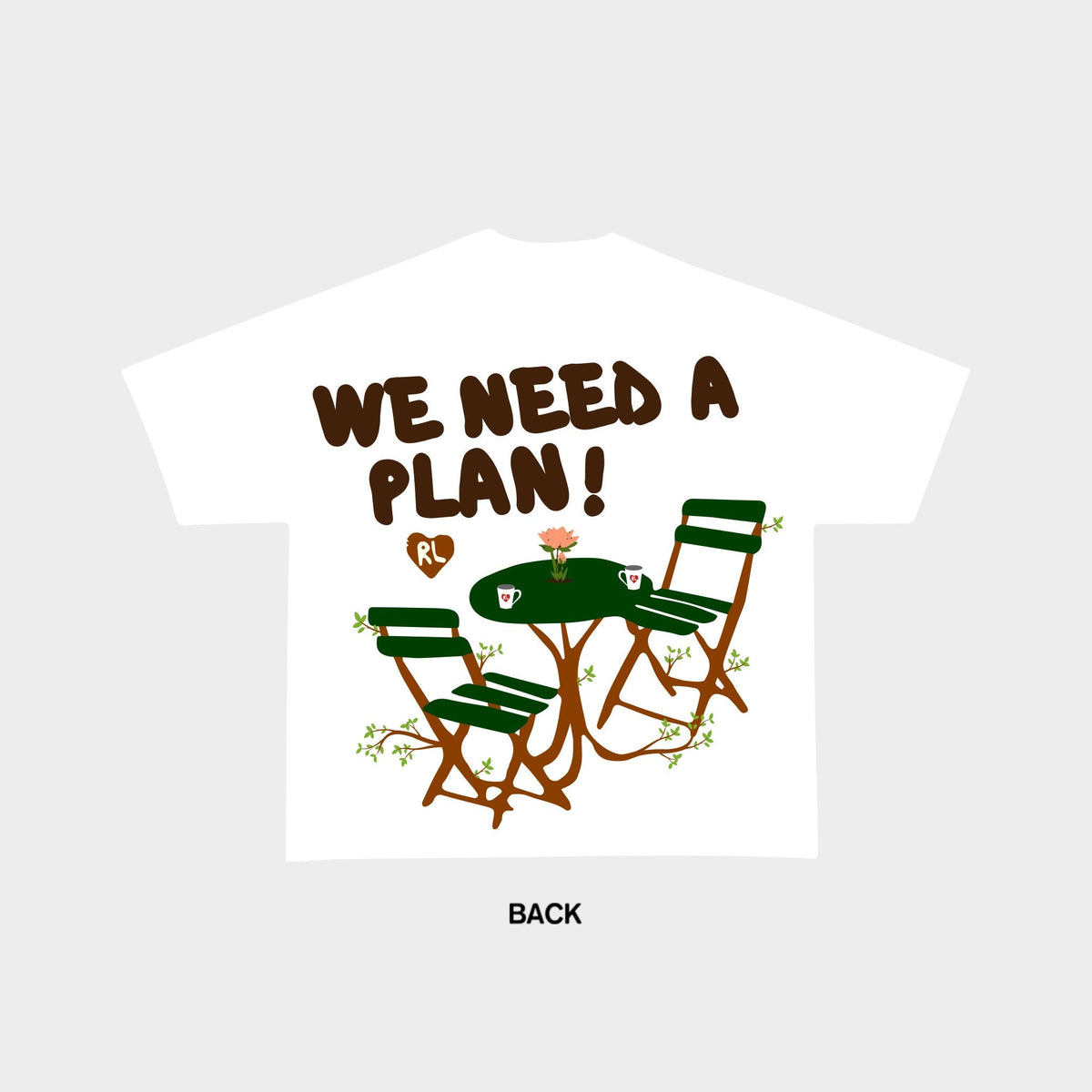 We Need a Plan Tee - RED LETTERS