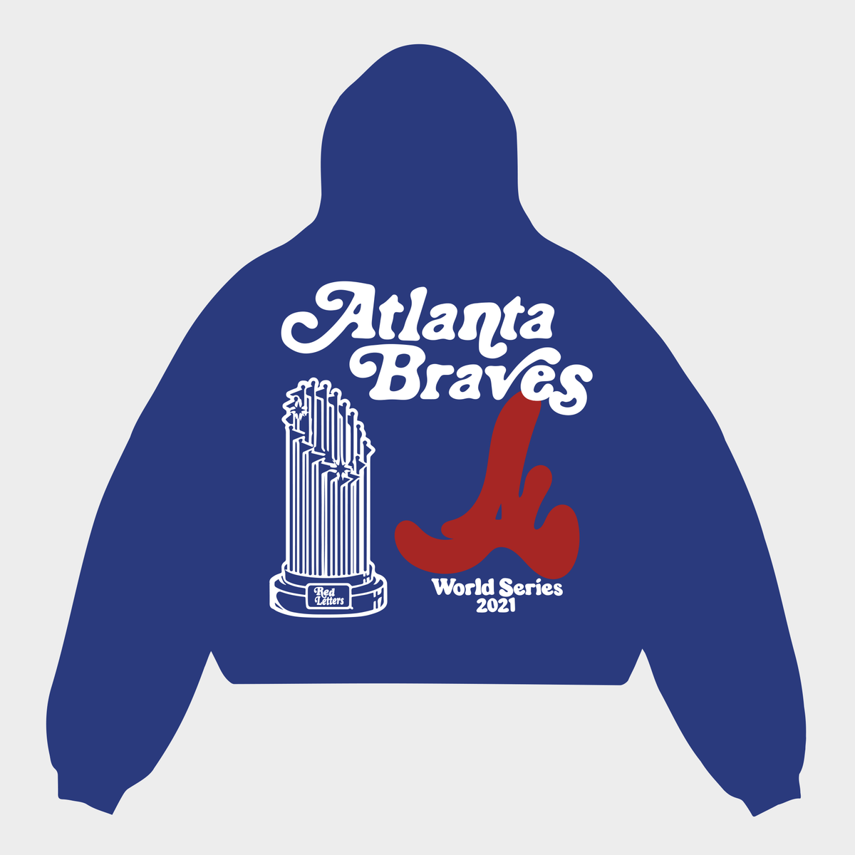 &quot;World Champ&quot; V2 Hoodie - Royal - RED LETTERS