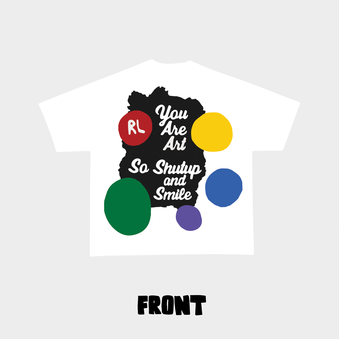 &quot;You Are Art&quot; Tee - RED LETTERS